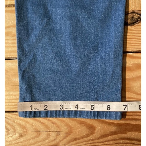 NEW Denim & Co Side Pockets Stretch Waist Pants XS Tall Women’s Blue - Picture 8 of 9